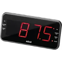 Akai ACR-3899, Uhr, Digital, AM, FM, PLL, 87,5 - 108 MHz, 522 - 1620 kHz, LED