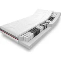 Sleezzze Ergonomische Taschenfederkernmatratze Sleezzz Premium 80 x 200 cm, Höhe 23 cm, Härtegrad H2/H3