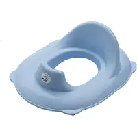 Rotho Babydesign TOP, Runde, Harter Toilettensitz, Blau, Polypropylen (PP), 265 mm, 347 mm
