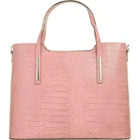 Cluty Henkeltasche echt Leder, Made in Italy