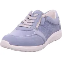 Waldlaufer Schnürhalbschuhe in blau, Gr. 4.5