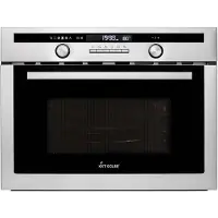 KKT Kolbe Einbaumikrowelle 60 cm | 44L | 3,35kW | Pizzafunktion | Grill | Heißluft | Automatik-Timer | 2-fach Wärmeschutzverglasung | Kindersicherung | EBM4502ED