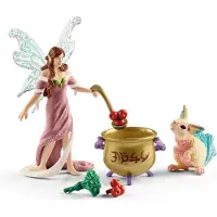 Schleich - Tierfiguren, Safenja mit Sternenbegleiter; 41453