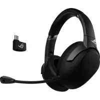 Asus ROG Strix Go 2.4 Gaming Headset (kabellos, 2,4 GHz, AI-Noise-Cancellation, PC, Konsole) schwarz