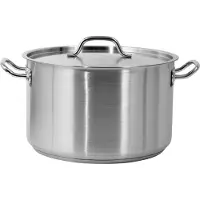 TRIZERATOP Mittelgrosser Topf Mit Deckel Ss 36X22 22,4 L