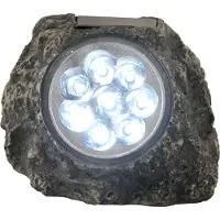 Globo Lighting Globo Solarleuchte Kunststoff Grau, 8xLED; 33920