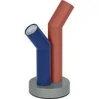 Osram DECOR Straw Tischleuchte, 2xE27, nicht dimmbar, IP20, Metall, mehrfarbig