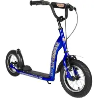 Bikestar Tretroller Kinderroller ab 6 - 7 Jahre | 12 Zoll Sport Edition | Blau