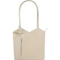 Cluty Cityrucksack echt Leder, Made in Italy