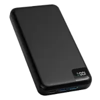 Strex Powerbank 27000mAh - 22,5W Schnelllade Powerbank mit USB C und USB A Anschlüssen | Universal Tragbare Powerbank mit LED Anzeige für iPhone und Samsung