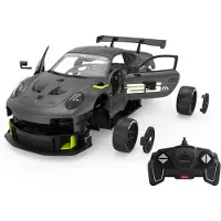 Jamara Porsche 911 GT2 RS Clubsport 25 1:18 grau 2,4 GHz Bausatz