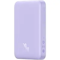 Baseus PPCX110105, 10000 mAh, Lithium Polymer (LiPo), Kabelloses Aufladen, 20 W, Violett