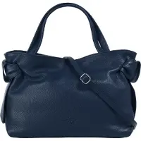 Samantha Look Henkeltasche echt Leder, Made in Italy