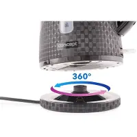 Concept RK2321 KUNSTSTOFFKESSEL KUNSTSTOFF 1,8 L SCHWARZ MIT 3D-DRUCK