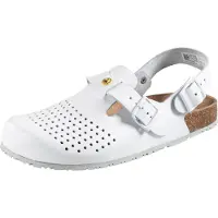 ABEBA Berufsschuh Clog weiß 4050, OB, EU-Schuhgröße: 43