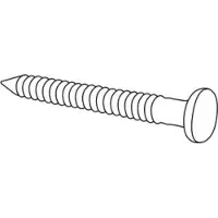 Industrial Quality Supplies ART 81500 Ankernagel Stahl 4 x 60 galv. verzinkt, a 250 Stk. gal Zn FS