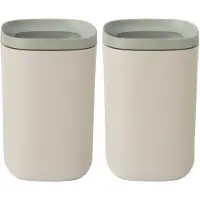 Berghoff Balance-Aufbewahrungsboxen, 2er-Set, recyceltes Polypropylen - | Leo Line