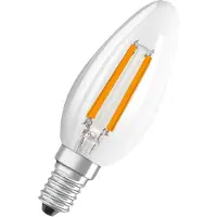Osram LED CLASSIC B EEK C 2.9W 827 klar E14 Lampe 470lm 2700K warmweiss wie 40W dimmbar 4099854065989