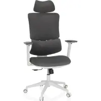 MyBuero Home Office Bürostuhl ERGOMY WF Schreibtischstuhl mit Armlehnen (höhenverstellbar) Stoff Drehstuhl
