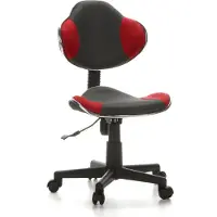 Hjh OFFICE KIDDY GTI-2 - Kinderdrehstuhl Grau / Rot