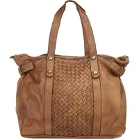 Samantha Look Shopper echt Leder, Made in Italy