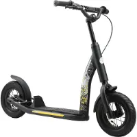 Star Scooter Tretroller Kinderroller ab 5 Jahre | 10 Zoll New Gen Sport | Schwarz