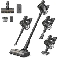 Dreame R10 Pro Akku-Staubsauger,150AW Starke Saugleistung,0-Tangle Handstaubsauger,65Min,Mehrflächenbürste,LED-Lichter,für Haus- und Autoreinigung