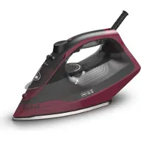 Tefal Express Steam FV2846, Trocken- & Dampfbügeleisen, Keramik-Bügelsohle, 1,9 m, 180 g/min, Schwarz, Weiß, 40 g/min