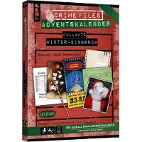 Sonstige Verlage Crime Files - Fallakte: Winter-Einbruch. Der geniale Krimi-Adventskalender