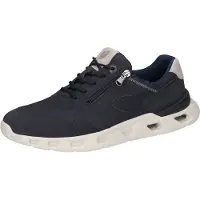 Waldlaufer Herren Echtleder Sneaker 'Denver Butan H-Olaf' marine-hellgrau, Herren:46.5 EU