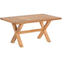 SonnenPartner Gartentisch Stanford 160x90 cm Teakholz Old Teak Tisch Esstisch