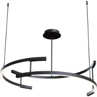 Maytoni MOD054PL-L52B4K, LED, 4000 K, 2200 lm, IP20, Schwarz