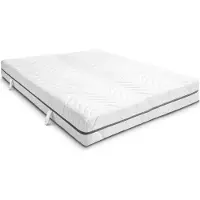 Sleezzze 7 Zonen Viskoelastik-Matratze Sleezzz Smart 120 x 200 cm, Höhe 18 cm, Härtegrad H3 mit Air Memoryschaum