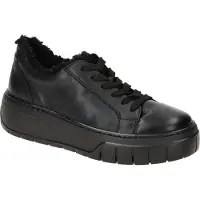 Gabor 73.221 Damenschuhe - Halbschuhe - Sneaker schwarz Freizeit