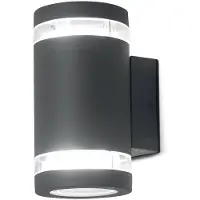 Elstead Lighting Elstead Magnus LED Außen-Wandleuchte GX53 2-fach Graphit IP44