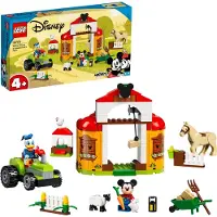 LEGO 10775 Mickey and Friends Mickys und Donald Duck's Farm Bauernhof und Traktor Konstruktionsspielzeug ab 4 Jahren
