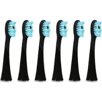 Ailoria SHINE BRIGHT - Extra Clean Ersatzbürstenköpfe 6er Set BLAU