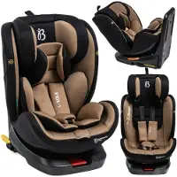 Bebelissimo Kindersitz I-SIZE 40-150 cm, 360, Kinderautositz - Eole in Beige | Gr.: onesize