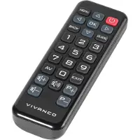 Vivanco ViVancoRR Z160, TV, Drucktasten, Schwarz