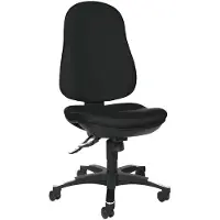 Topstar Bürostuhl Trend SY 10, 9020G20 Stoff schwarz, Gestell schwarz