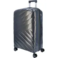 DYX 4 Rollen Koffer L 76 cm Dubai grau : grau Farbe vom Hersteller: grau