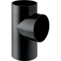 Geberit GE PE Abzweiger, 88,5 Grad, d125/75 mm, nur für Fallleitungen, 1 Stk.