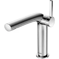 Keuco Waschtisch-Einhebelmischer 150 Edition 400 Ausl. 153mm, m Abl.garn, bron gebürstet