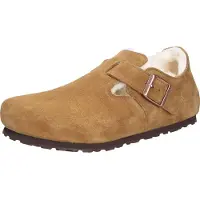 Birkenstock Uni Hausschuhe, braun(shearlingtea (01159)), Gr. 42