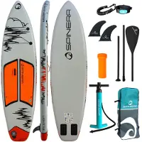 Spinera SUP Board Light 11'2 ULT (340cm) aufblasbar Ultra-Light Set 7,3kg mit Zubehör – 150kg Traglast
