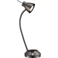 Globo Lighting Tischleuchte Metall schwarz, 1x GU10 LED