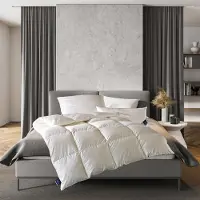 Billerbeck Daunendecke Königshof Mono medium, Füllung: 90% Gänsedaunen, 10% Federn 135x200 cm