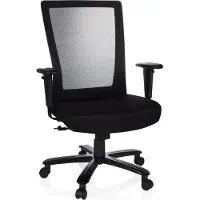 Hjh OFFICE XXL EXTENDER - XXL Drehstuhl Schwarz