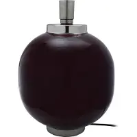 Kayoom Tischlampe Art Deco 100 Beere / Silber