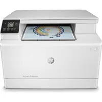 HP Color LaserJet Pro MFP M182n, Drucken, Kopieren, Scannen, Energieeffizient; Hohe Sicherheit, Laser, Farbdruck, 600 x 600 DPI, Farbkopieren, A4, Weiß
